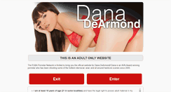 Desktop Screenshot of danadearmond.com